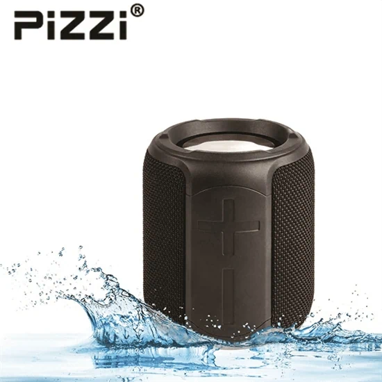 רמקול PiZZi SPLASH עמיד למים עוצמתי 10W סאונד 360 היקפי